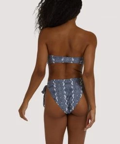 Luxe Palm Snake Bow Tie Bandeau 13 Luxe Palm Snake Bow Tie Bandeau