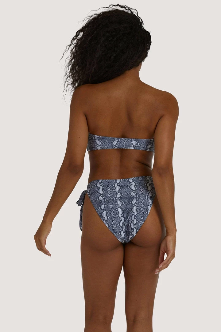 Luxe Palm Snake Bow Tie Bandeau 5 Luxe Palm Snake Bow Tie Bandeau