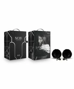 Noir Black Pom Adjustable Nipple Clamps