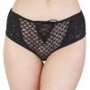 Peek & Beau Toyen Black Mesh & Lace HW Corset Brief Outlet