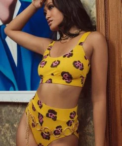 Kilo Brava Non Wired Bras Leopard Bamboo Crop Top 9 Kilo Brava Non Wired Bras Leopard Bamboo Crop Top