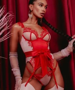 Playful Promises Anaise Red Basque