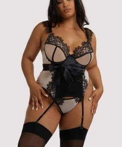Playful Promises Basques & Corsets Anaise Black Basque