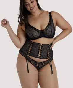 Playful Promises Basques & Corsets Florence Lattice Waspie