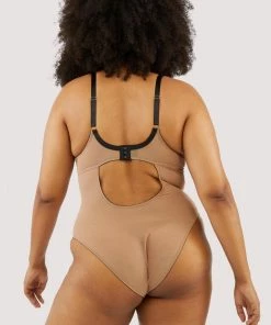 Playful Promises Curve Exclusive Alaina Illusion Mesh And Black Embroidery Body Bodies