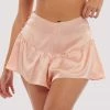 Bettie Page Lingerie Peach French Knicker 1 Bettie Page Lingerie Peach French Knicker