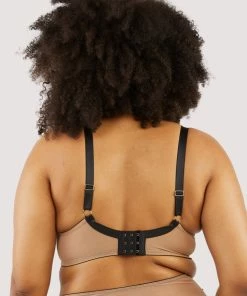 Playful Promises Curve Exclusive Bras Alaina Illusion Mesh And Black Applique Bra 8 Playful Promises Curve Exclusive Bras Alaina Illusion Mesh And Black Applique Bra