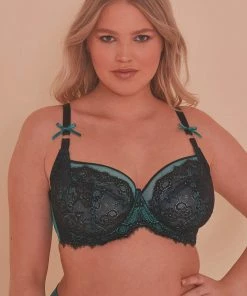 Playful Promises Ezmae Teal Full Bust Bra