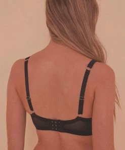 Playful Promises Jaquelina Mustard Contrast Plunge Bra Outlet