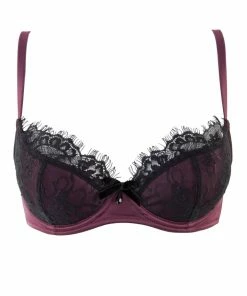 Playful Promises Karine Wine/Black Bra 8 Playful Promises Karine Wine/Black Bra