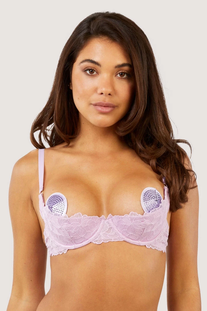 Playful Promises Lila Lilac Quarter Cup Bra Bras 3 Playful Promises Lila Lilac Quarter Cup Bra Bras