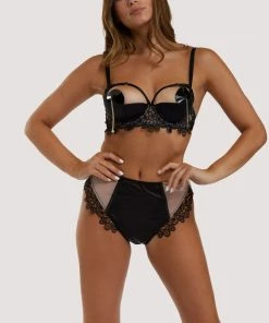 Playful Promises Bras Anaise Black Quarter Cup Bra