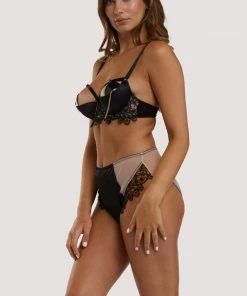 Playful Promises Bras Anaise Black Quarter Cup Bra