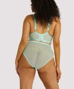 Playful Promises Eddie Aqua Crossover Wrap Bra Bras 30 Playful Promises Eddie Aqua Crossover Wrap Bra Bras