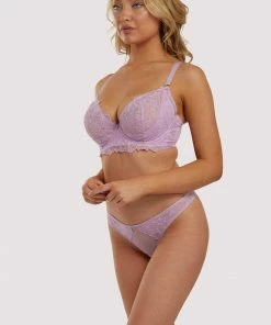 Playful Promises Lila Lilac Plunge Bra Bras 29 Playful Promises Lila Lilac Plunge Bra Bras