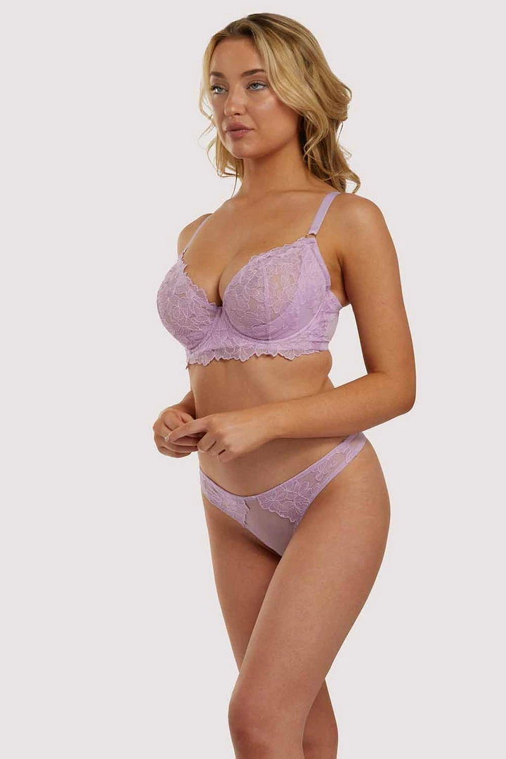 Playful Promises Lila Lilac Plunge Bra Bras 14 Playful Promises Lila Lilac Plunge Bra Bras