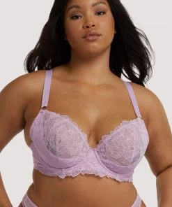 Playful Promises Lila Lilac Plunge Bra Bras 22 Playful Promises Lila Lilac Plunge Bra Bras