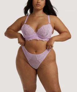 Playful Promises Lila Lilac Plunge Bra Bras 30 Playful Promises Lila Lilac Plunge Bra Bras