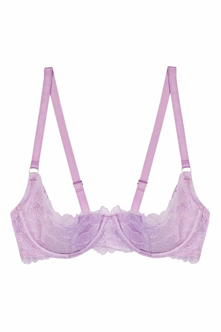 Playful Promises Lila Lilac Quarter Cup Bra Bras 14 Playful Promises Lila Lilac Quarter Cup Bra Bras