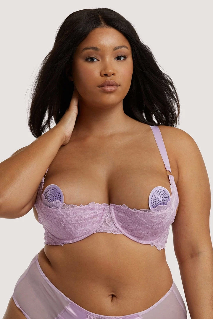 Playful Promises Lila Lilac Quarter Cup Bra Bras 8 Playful Promises Lila Lilac Quarter Cup Bra Bras
