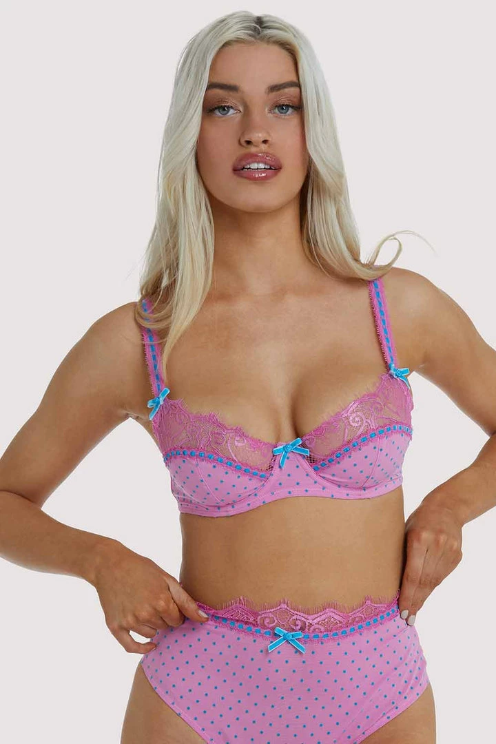 Playful Promises Sophia Pink Bra 4 Playful Promises Sophia Pink Bra