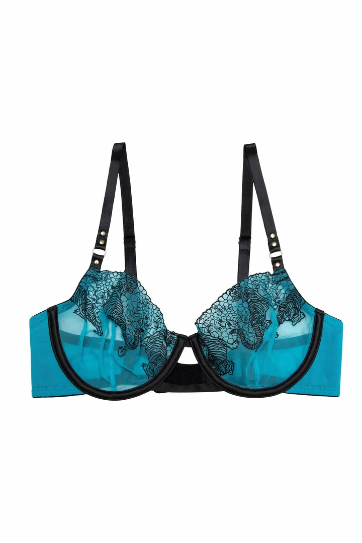 Playful Promises Tiger Blue Bra Outlet 15 Playful Promises Tiger Blue Bra Outlet