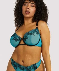 Playful Promises Tiger Blue Bra Outlet 24 Playful Promises Tiger Blue Bra Outlet