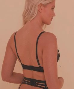 Playful Promises Virginia Guipure Quarter Cup Bra Outlet