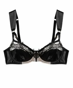 Playful Promises Bras Wren Black Lace And Illusion Mesh Bra