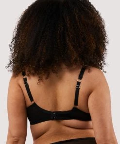 Playful Promises Bras Wren Black Lace And Illusion Mesh Bra