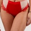 Playful Promises Anaise Red Highwaist Brief