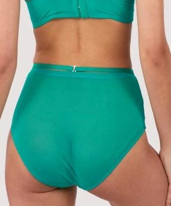 Playful Promises Eddie Green Crossover Wrap High Waist Brief Luxe Bras