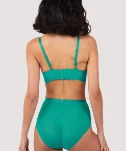 Playful Promises Eddie Green Crossover Wrap High Waist Brief Luxe Bras