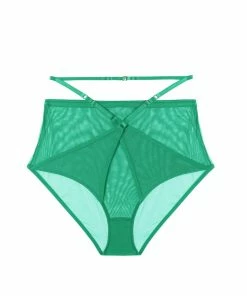 Playful Promises Eddie Green Crossover Wrap High Waist Brief Luxe Bras