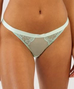 Playful Promises Fenella Aqua Tanga Brief Knickers