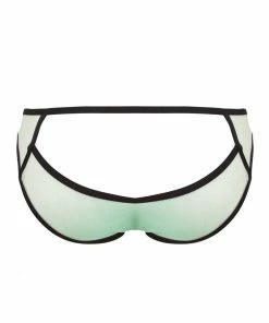 Playful Promises Hedy Mint Lace Curve Brief