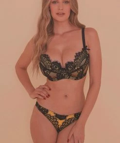 Playful Promises Jaquelina Mustard Contrast Brazilian Brief Outlet 14 Playful Promises Jaquelina Mustard Contrast Brazilian Brief Outlet