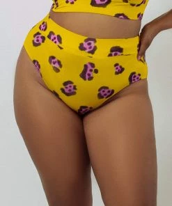 Kilo Brava Leopard Bamboo High Waist Brief