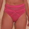 Playful Promises Outlet Madeleine Bondage Brief Core Hot Pink