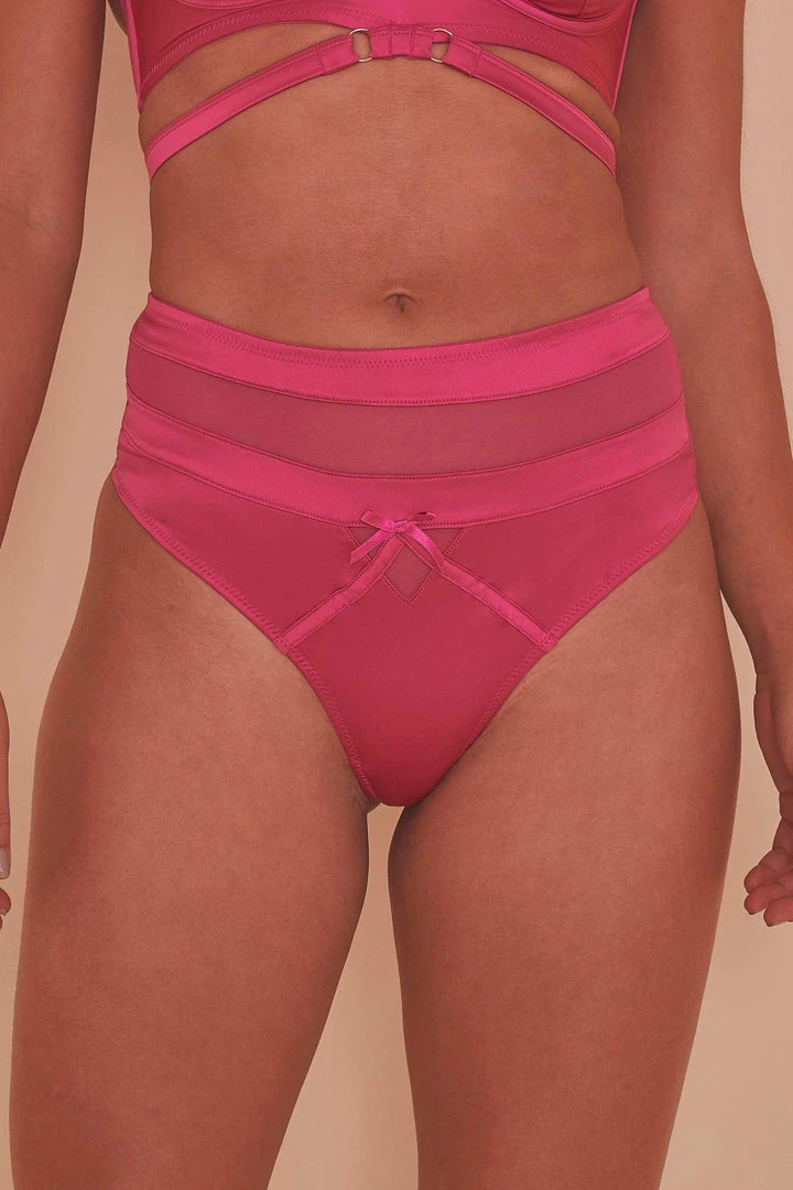 Playful Promises Outlet Madeleine Bondage Brief Core Hot Pink 3 Playful Promises Outlet Madeleine Bondage Brief Core Hot Pink