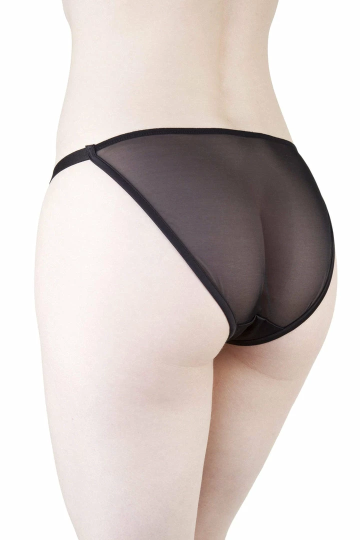 Playful Promises Mae Black Satin And Lace Brief 4 Playful Promises Mae Black Satin And Lace Brief