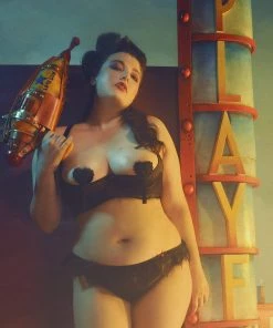 Playful Promises Marlene Black Brief Curve