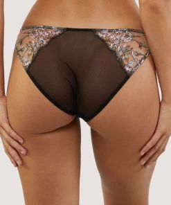 Playful Promises Mayla Floral Embroidered Brief