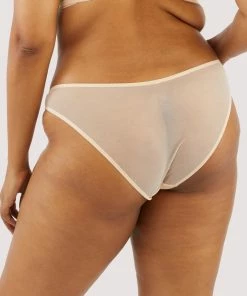 Playful Promises Nola Toffee Diamante Studded High Leg Brief Luxe Bras 18 Playful Promises Nola Toffee Diamante Studded High Leg Brief Luxe Bras