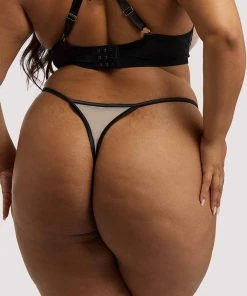 Playful Promises Anaise Black Thong Luxe Bras