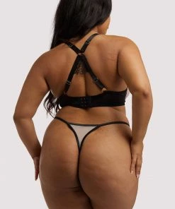 Playful Promises Anaise Black Thong Luxe Bras