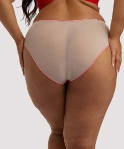 Playful Promises Anaise Red Highwaist Brief 25 Playful Promises Anaise Red Highwaist Brief