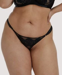 Playful Promises Anneliese Black Lace Thong