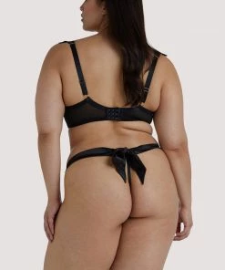 Playful Promises Anneliese Black Lace Thong