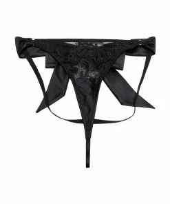 Playful Promises Anneliese Black Lace Thong